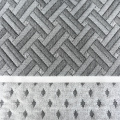 100% Polyester High Grade Woven Mattress Border Fabric Chinese Factory Textile Brocade Fabric Bedding Upholstery Lining Plain